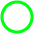 A bright green ring
